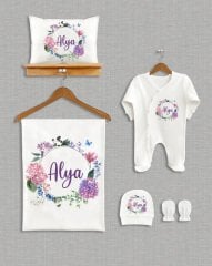 Çiçek Çelenk Tasarımı 5'li Organik Hastane Çıkışı