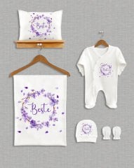 Çiçek Çelenk Tasarımı 5'li Organik Hastane Çıkışı