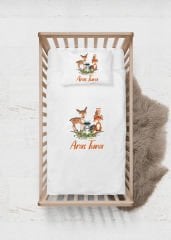 Sevimli Hayvanlar Tasarımı Nevresim Takımı