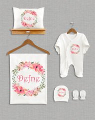 Çiçek Çelenk Tasarımı 5'li Organik Hastane Çıkışı