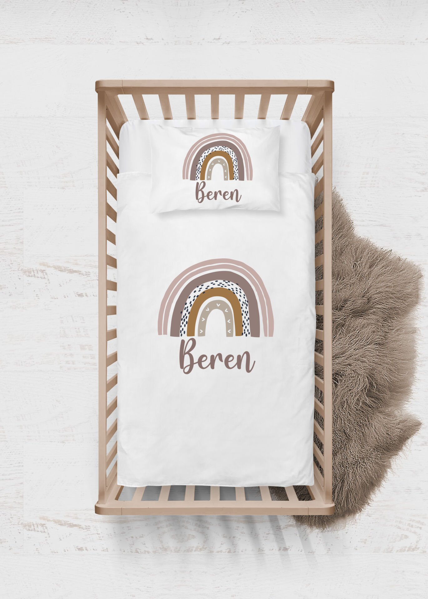 Gökkuşağı Tasarımı Nevresim Takımı