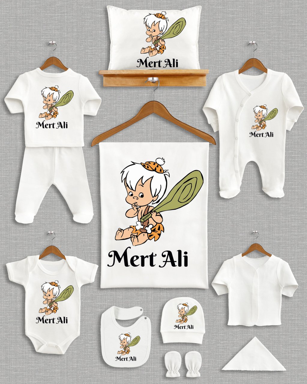 Bambam Tasarımı 11'li Organik Hastane Çıkışı