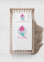 Deniz Kızı Tasarımı Nevresim Takımı