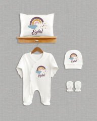 Gökkuşağı Tasarımı 4'lü Organik Hastane Çıkışı