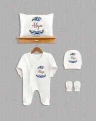 Çiçek Çelenk Tasarımı 4'lü Organik Hastane Çıkışı