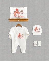 Tavşanlı Gökkuşağı Tasarımı 4'lü Organik Hastane Çıkışı