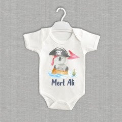 Sevimli Koala Tasarımı Organik Zıbın