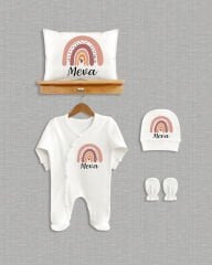 Gökkuşağı Tasarımı 4'lü Organik Hastane Çıkışı