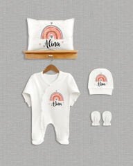 Gökkuşağı Tasarımı 4'lü Organik Hastane Çıkışı