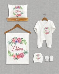 Çiçek Çelenk Tasarımı 5'li Organik Hastane Çıkışı