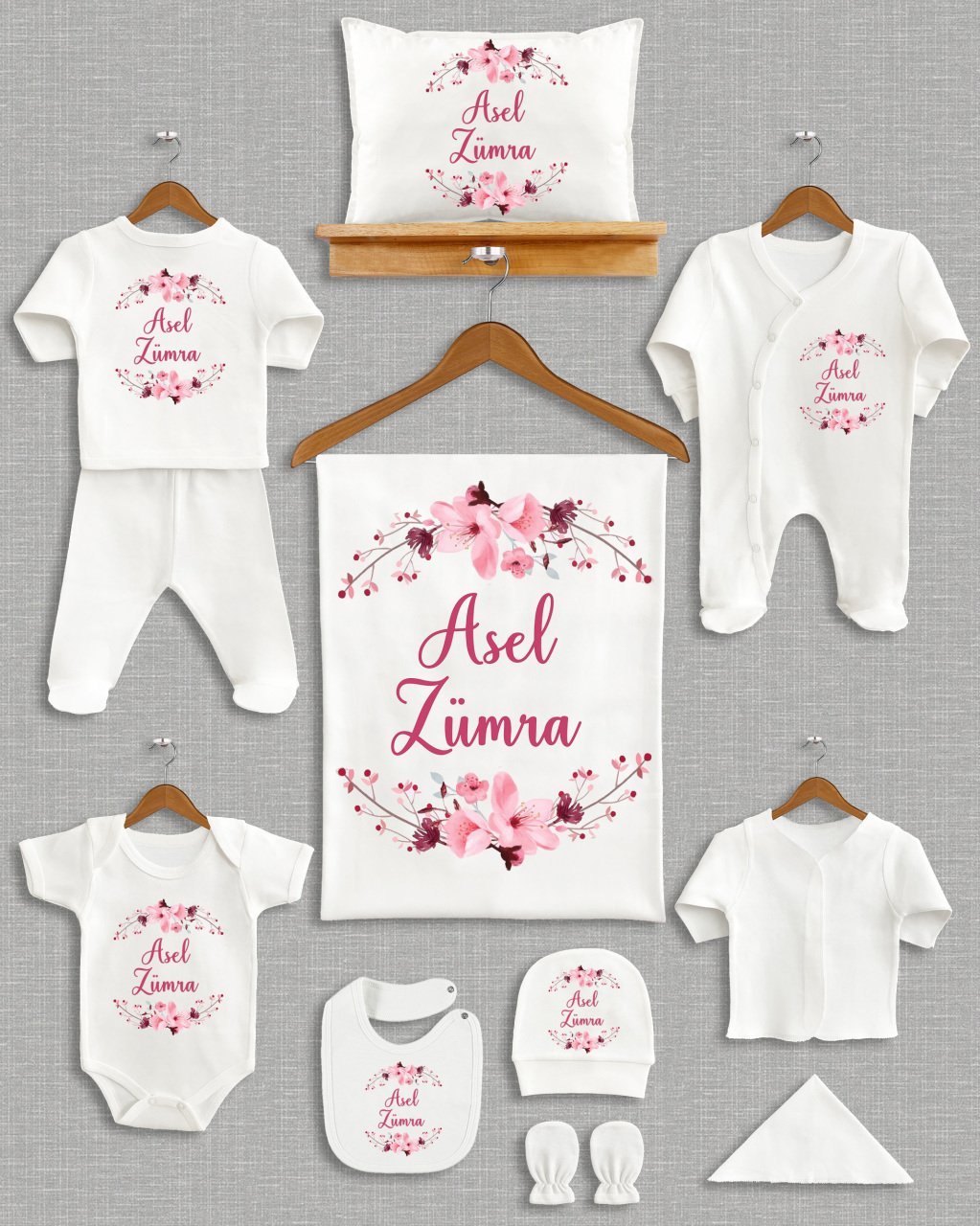 Çiçek Tasarımı 11'li Organik Hastane Çıkışı