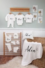 Kelebekli İsim Tasarımı 11'li Organik İsme Özel Hastane Çıkışı