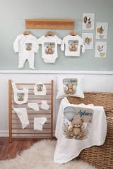 Ayıcık Tasarımı 11'li Organik İsme Özel Hastane Çıkışı