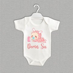 Sevimli Bebek Tasarımı Organik Zıbın