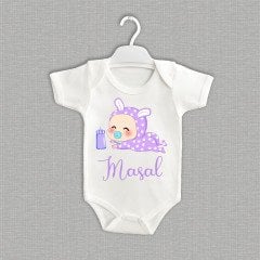Sevimli Bebek Tasarımı Organik Zıbın
