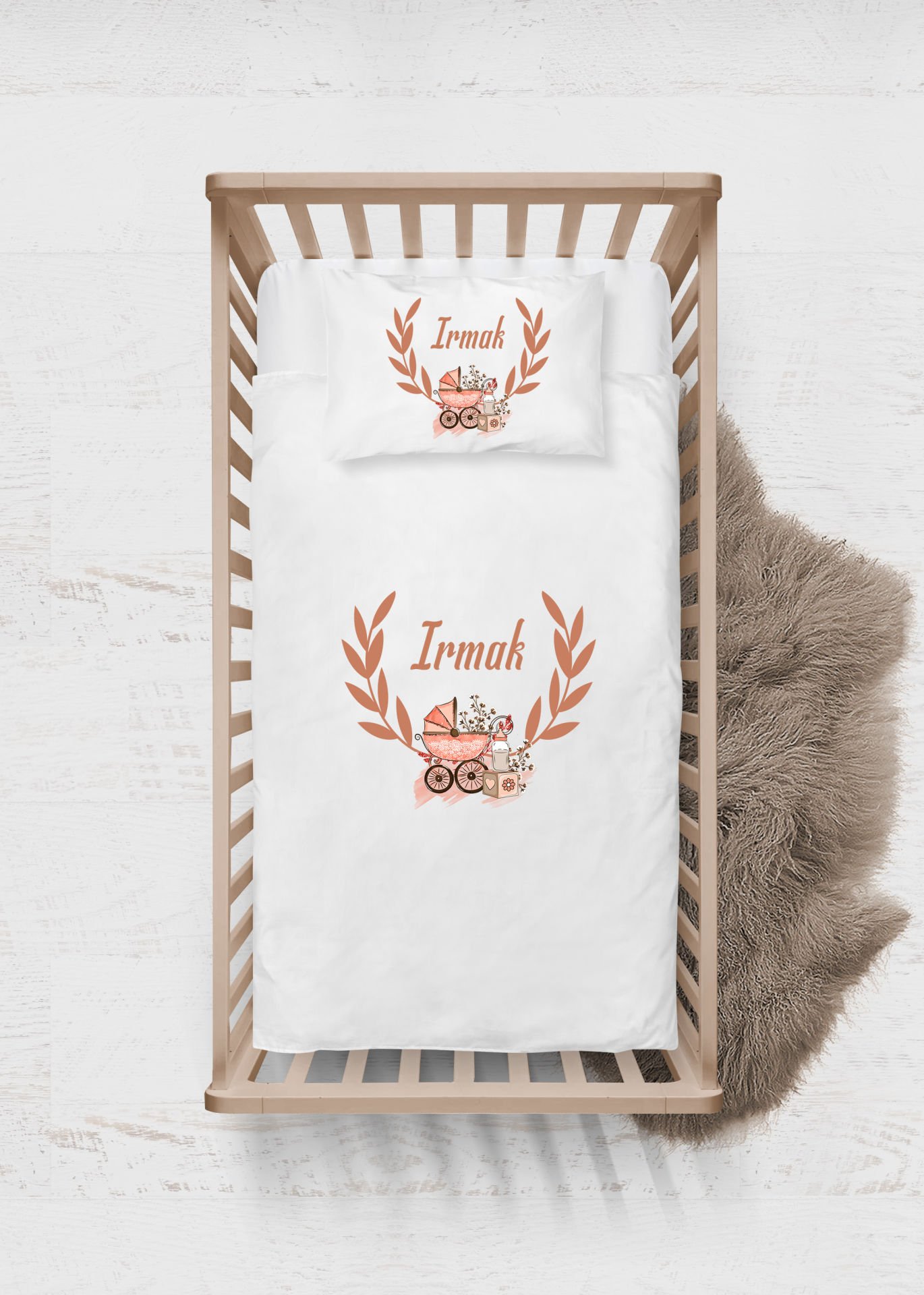 Cute Baby Desing Nevresim Takımı