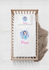 Deniz Kızı Tasarımı Nevresim Takımı