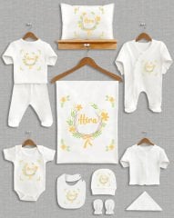 Çiçek Tasarımı 11'li Organik  Hastane Çıkışı