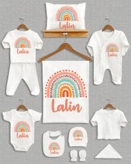 Gökkuşağı Tasarımı 11'li Organik  Hastane Çıkışı