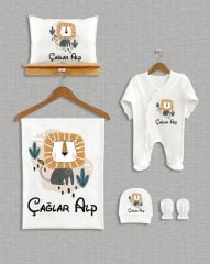 Sevimli Hayvan  Tasarımı 5'li Organik  Hastane Çıkışı