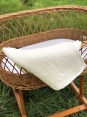 Küçük Prens Tasarımı 4 Kat Müslin Örtü