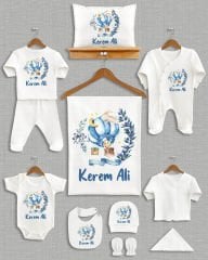 Uçan Balon Tasarımı 11'li Organik İsme Özel Hastane Çıkışı