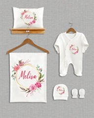 Çiçek Çelenk Tasarımı  5'li Organik Hastane Çıkışı