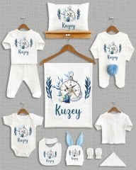 Pusula Tasarımı Ponponlu Tavşan Kulaklı 11'li Organik Hastane Çıkışı