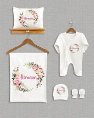 Çiçek Çelenk Tasarımı  5'li Organik Hastane Çıkışı