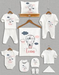 Uçan Balon Bulut Tasarımı 11'li Organik  Hastane Çıkışı