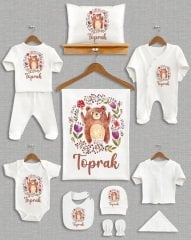 Ayıcık Temalı 11'li Organik  Hastane Çıkışı