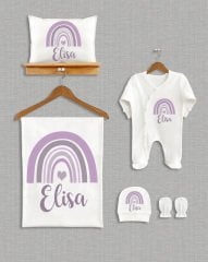 Gökkuşağı Tasarımı  5'li Organik Hastane Çıkışı