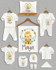 Sevimli Arı Tasarımı 11'li Organik İsme Özel Hastane Çıkışı