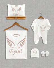 Melek Kanadı Tasarımı  5'li Organik Hastane Çıkışı