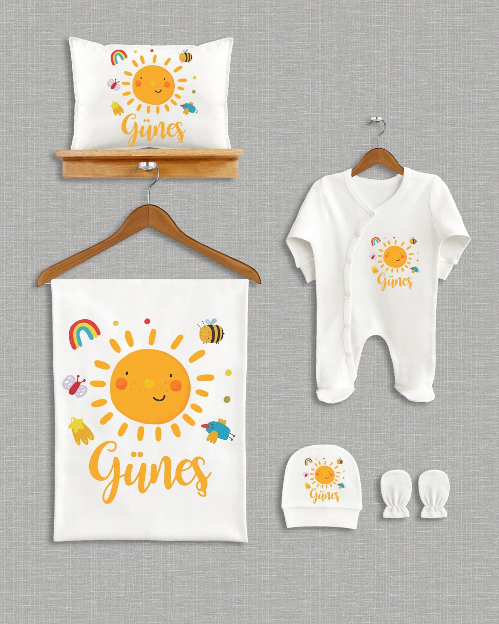 Güneş Tasarımı  5'li Organik Hastane Çıkışı