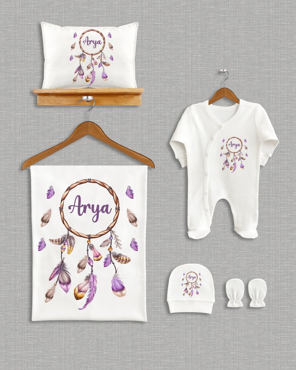 Tüy Tasarımı  5'li Organik Hastane Çıkışı