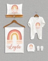 Gökkuşağı Tasarımı  5'li Organik Hastane Çıkışı