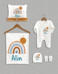 Gökkuşağı Tasarımı  5'li Organik Hastane Çıkışı