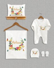 Çiçek Çelenk Tasarımı  5'li Organik Hastane Çıkışı