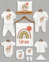 Gökkuşağı Tasarımı 11'li Organik  Hastane Çıkışı