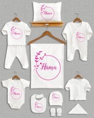 Çelenk Tasarımı 11'li Organik İsme Özel Hastane Çıkışı