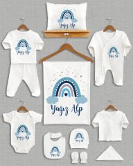 Gökkuşağı Tasarımı 11'li Organik  Hastane Çıkışı