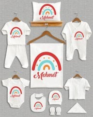 Gökkuşağı Tasarımı 11'li Organik  Hastane Çıkışı