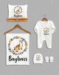 Sevimli Kaplan Tasarımı 5'li Organik Hastane Çıkışı