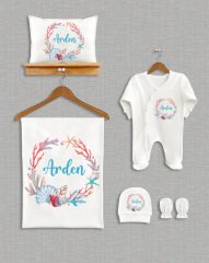 Deniz Kabuğu Tasarımı 5'li Organik Hastane Çıkışı