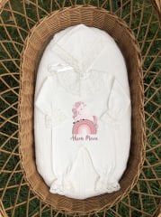 Unicorn Tasarımı Dantelli Tulum Seti