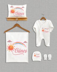 Gökkuşağı Güneş Tasarımı 5'li Organik Hastane Çıkışı