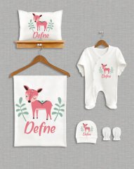 Sevimli Hayvan Tasarımı 5'li Organik Hastane Çıkışı