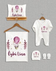 Uçan Balon Tasarımı 5'li Organik Hastane Çıkışı